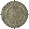 Ekena Millwork Attica Acanthus Leaf Medallion (Canopies up to 4 5/8"), 53 1/2"OD x 3 1/2"P, Castle Stone Crackle CM53ATCSC - alternate 1